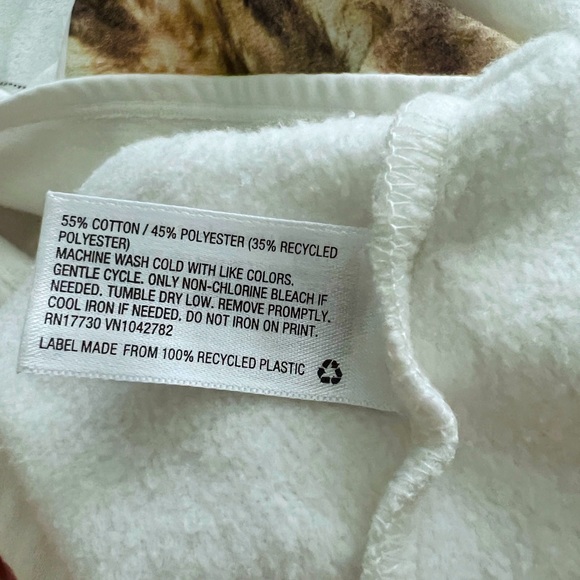 Cropped White Pullover Sweater - Picture 5 of 5